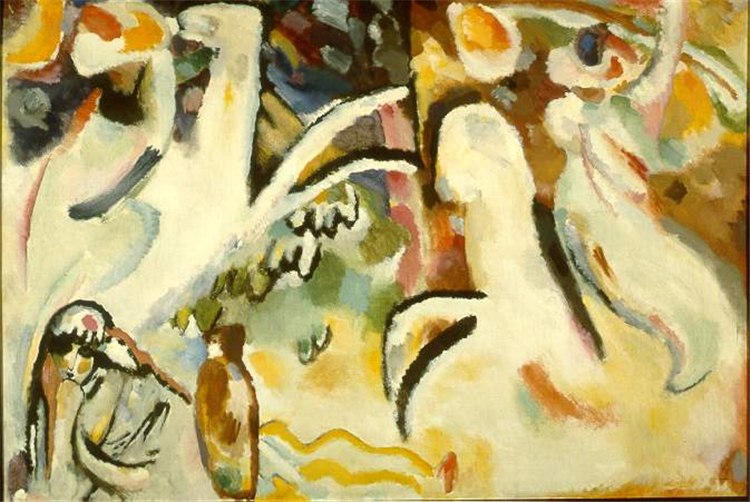 Eastern Suite Arabs Iii 1911 Wassily Kandinsky Oil Painting